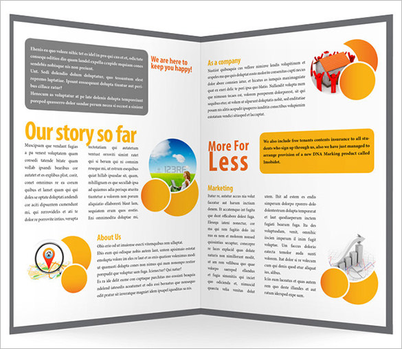 indesign a4 business brochure template