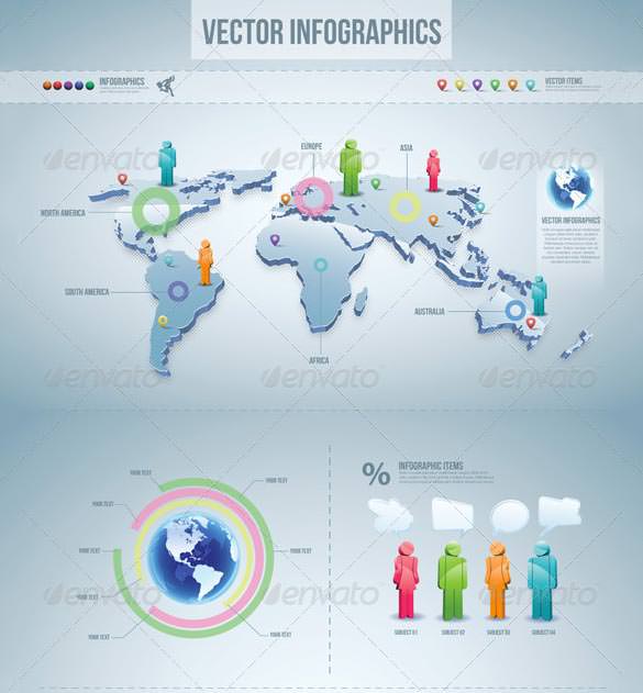 62 Psd Infographic Element Psd Eps Vector 3399