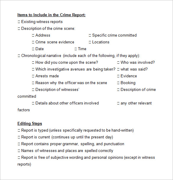 Crime Scene Report Template Prntbl concejomunicipaldechinu gov co Crime Scene Report Template Prntbl concejomunicipaldechinu gov co