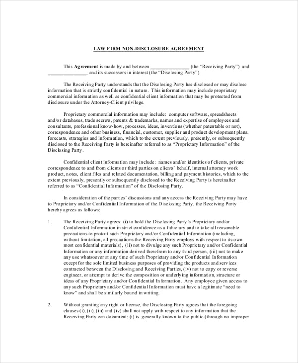 law-firm-non-disclosure-and-confidentiality-agreement2