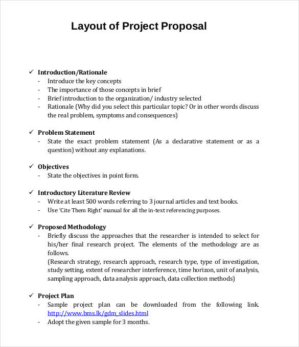 how to write methodology in project proposal