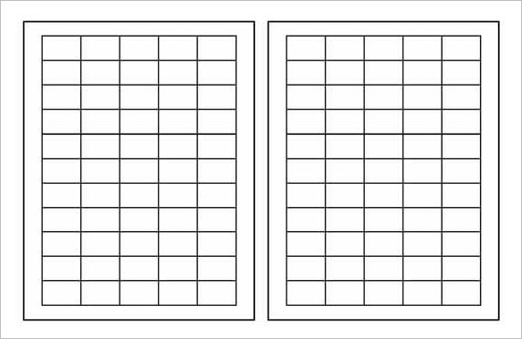 label templates for excel