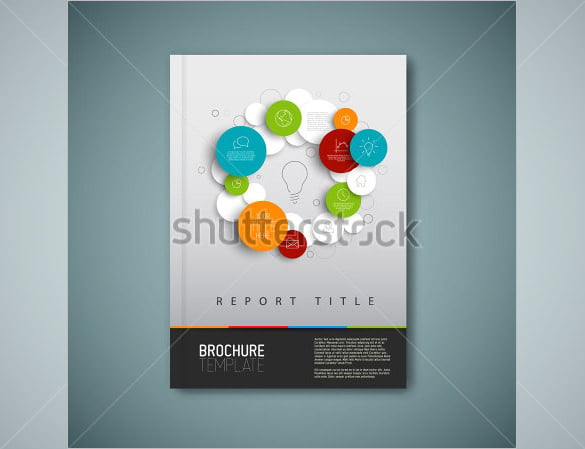 modern vector abstract brochure