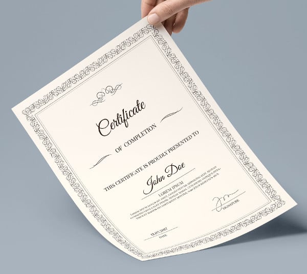 multipurpose diploma certificate