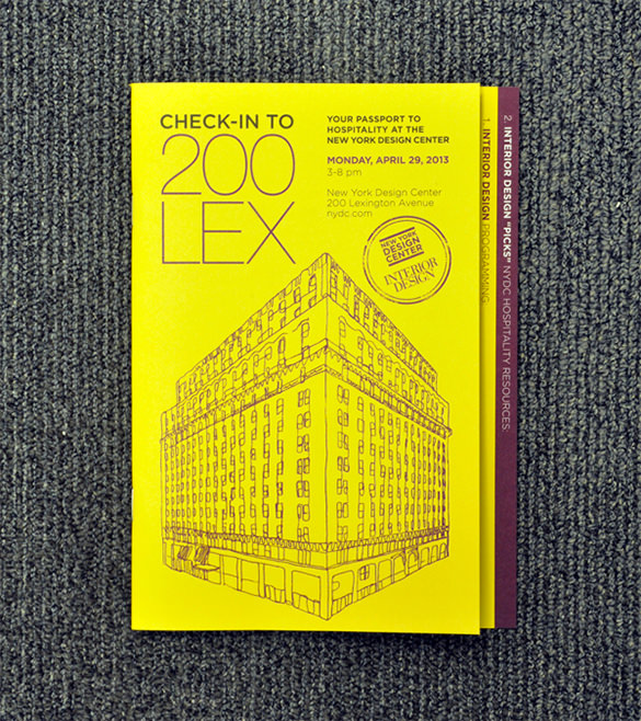 nydc 200lex event brochure template