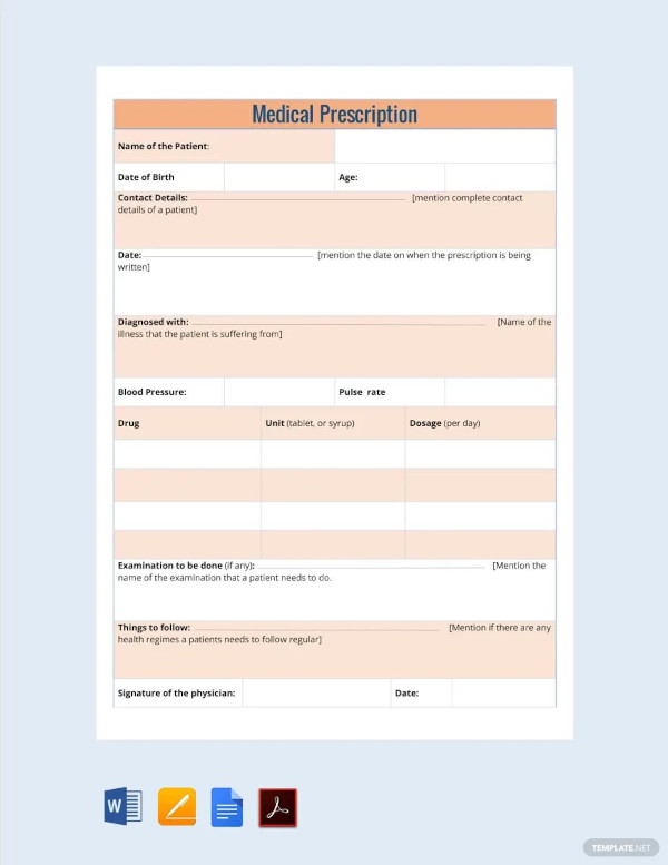 nephrology doctors prescription template