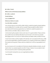 Notice-Letter-To-End-The-Tenancy-Template