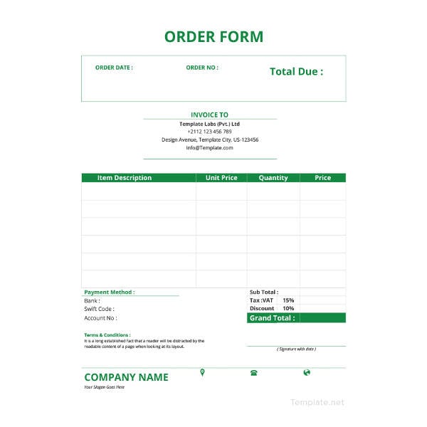 order form template1