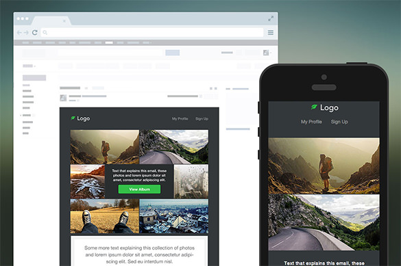 14+ Google Gmail Email Templates – HTML, PSD Files Download!