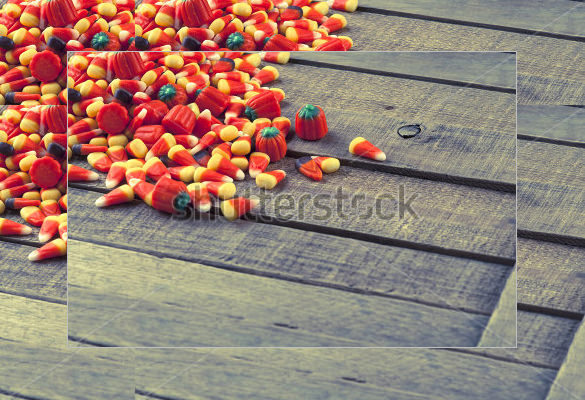 pile spread halloween candy corn template
