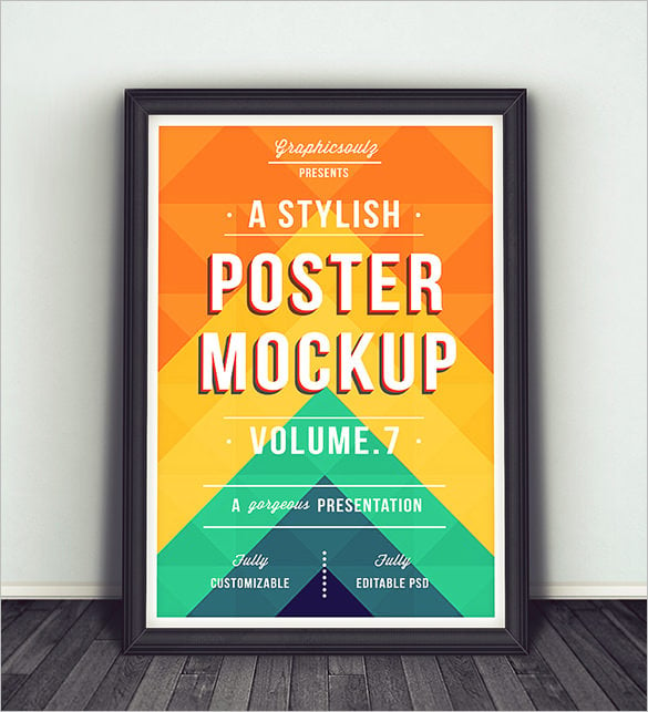 Download 18+ Poster Frame MockUps & Designs - PSD | Free & Premium ...