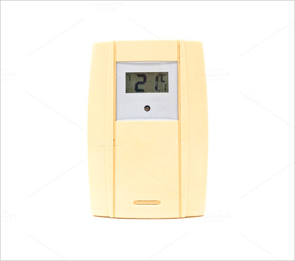premium template for thermometer download