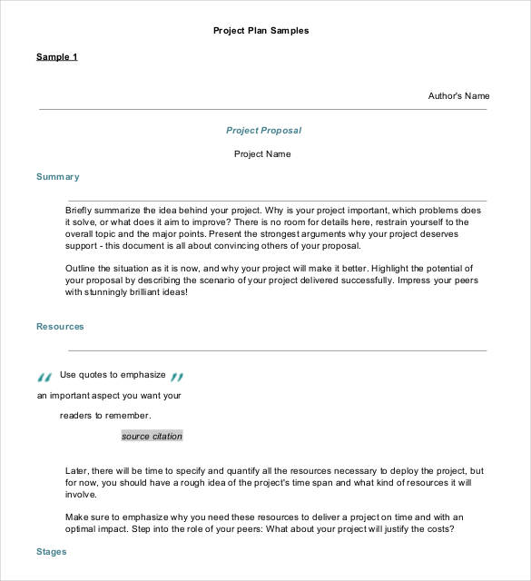 49+ Project Proposal Templates - DOC, PDF | Free & Premium Templates