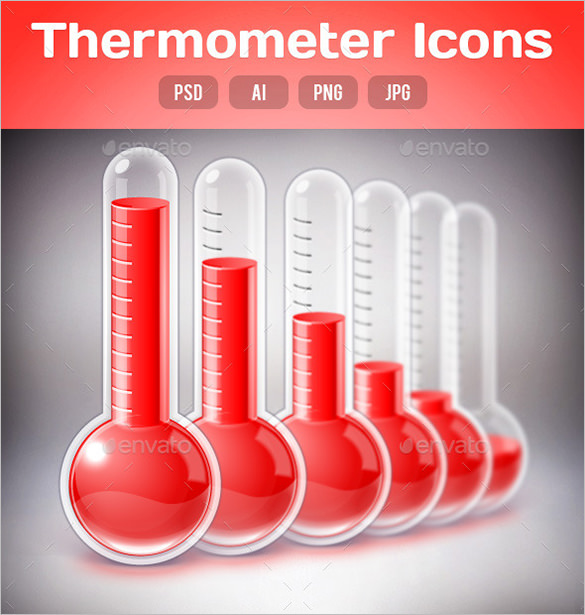 25+ Awesome Thermometer Templates & Designs PSD, PDF, Word, Excel