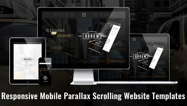 11 Responsive Mobile Parallax Scrolling Website Templates Free Premium Templates