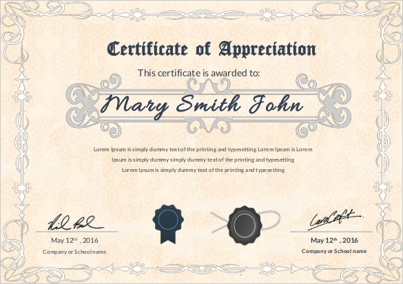 sample-appreciation-certificate