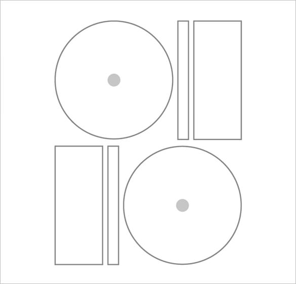 sample microsoft cd label template