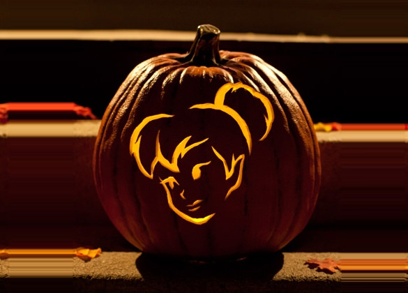 Tinker Bell Pumpkin Carving Patterns Templates