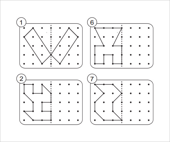 6 reflective symmetry worksheet templates samples doc pdf free