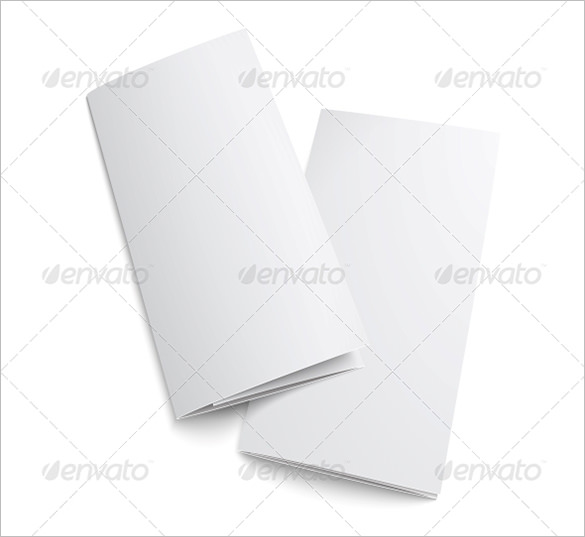 simple blank brochure template