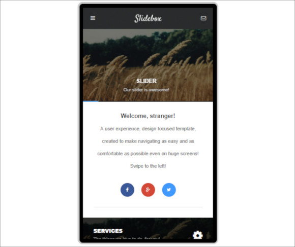 slidebox mobile