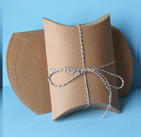 18+ Awesome Pillow Box Templates & Mockups