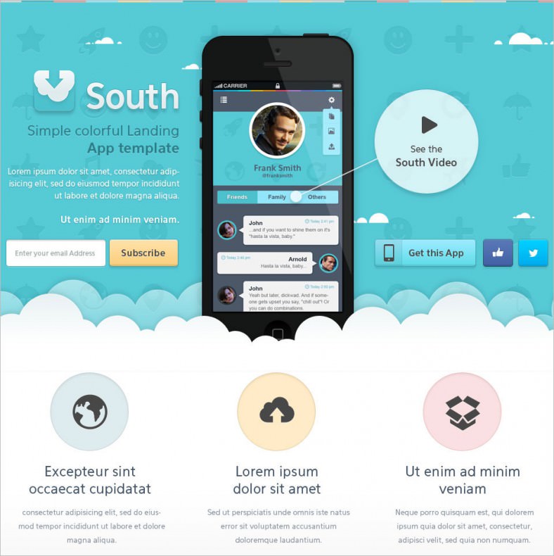 Mobile & Web App Templates | Free & Premium