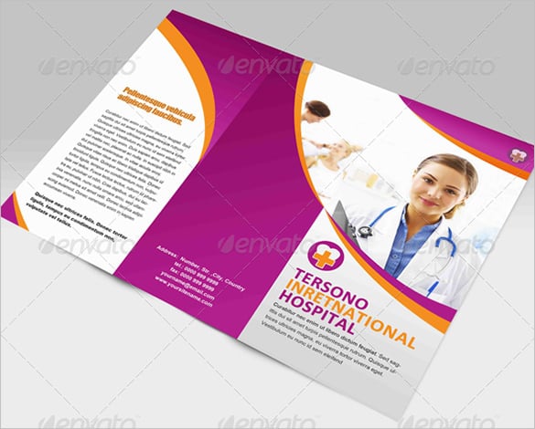 tersono medical brochure template for