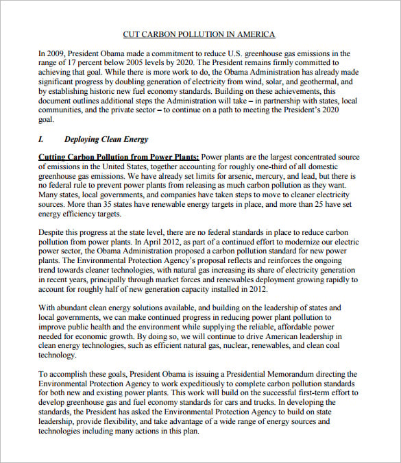 the president%e2%80%99s climate action plan template pdf file