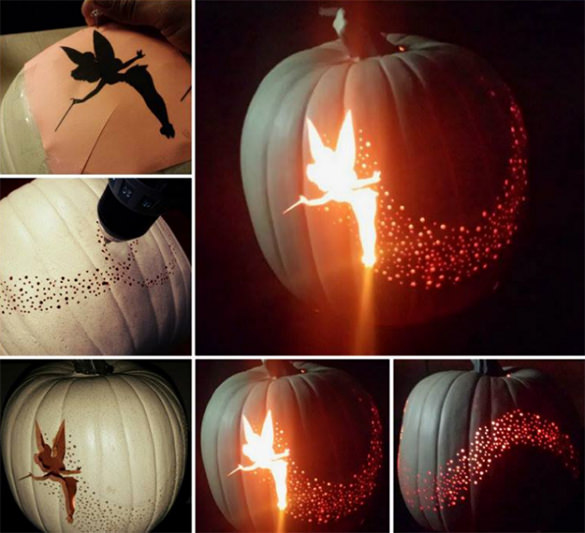 16+ Printable Tinkerbell Pumpkin Templates & Designs!