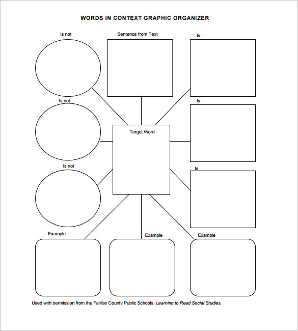 Primary Vocabulary Template Printable