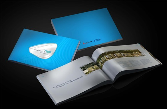 waterfront brochure template