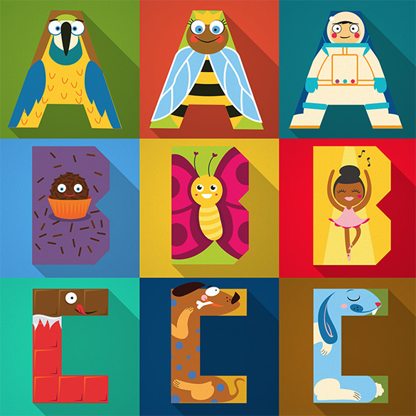 11 Best Printable Alphabet Letters Designs Free Premium Templates