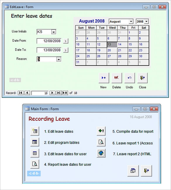 51+ Microsoft Access Templates Free Samples, Examples & Format