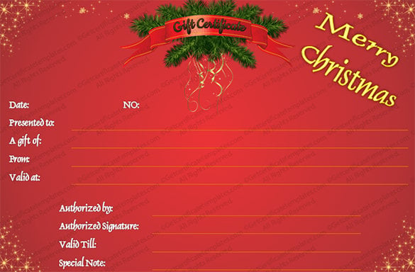 christmas-twinkles-gift-certificate-template