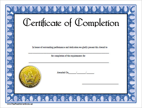 Free Certificate Template – 65+ Adobe Illustrator ...