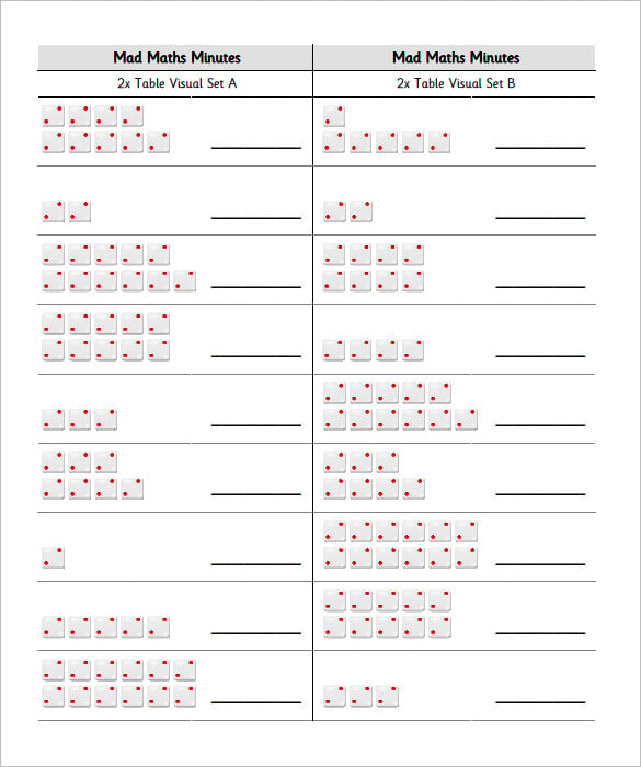 free-times-tables-worksheets