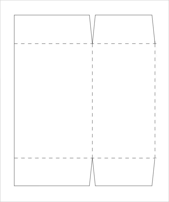 tall rectangle box template