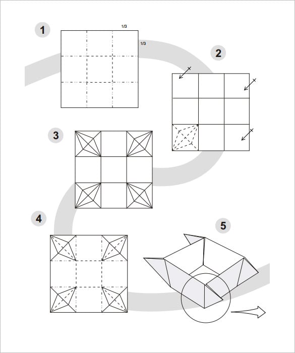 make paper box template