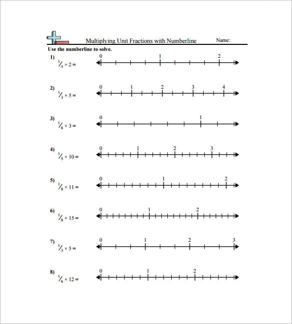 multiplying fractions printable worksheets