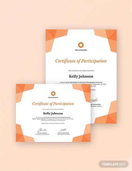 photography-participation-certificate