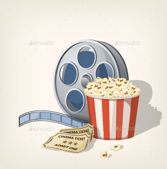 14+ Best Popcorn Box Templates PDF, PSD, Vector EPS