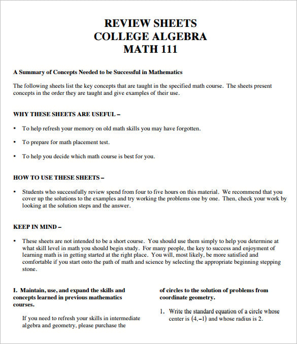 pre-algebra-worksheets