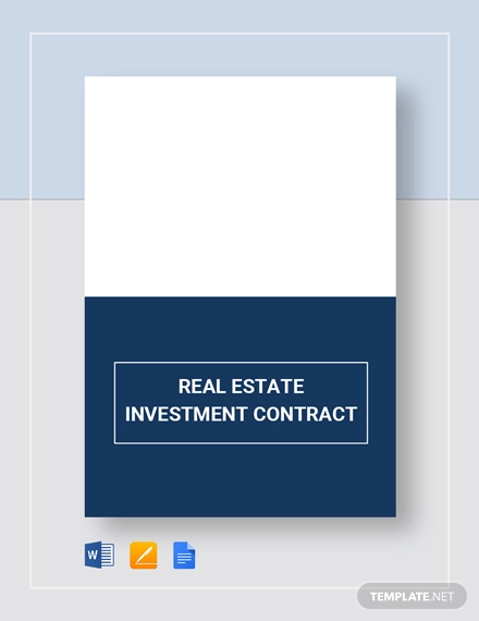 Image 14 for Real Estate Investment Contract Template