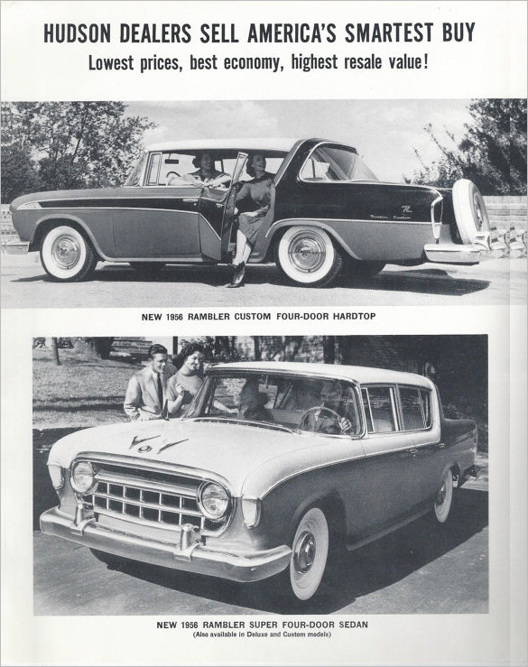 18+ Old Car Brochures Word, PDF, PSD, EPS, InDesign