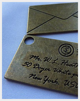 Letter-on-Bronze-Envelope-Template