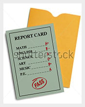 Sample-Green-Report-Card-Template
