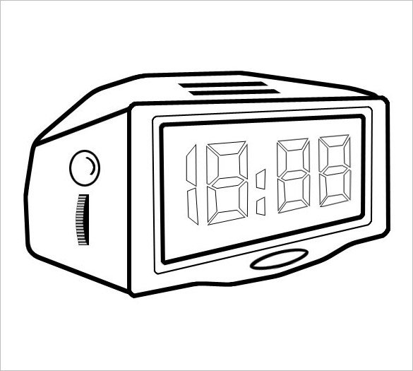 21+ Printable Clock Templates PDF, DOC