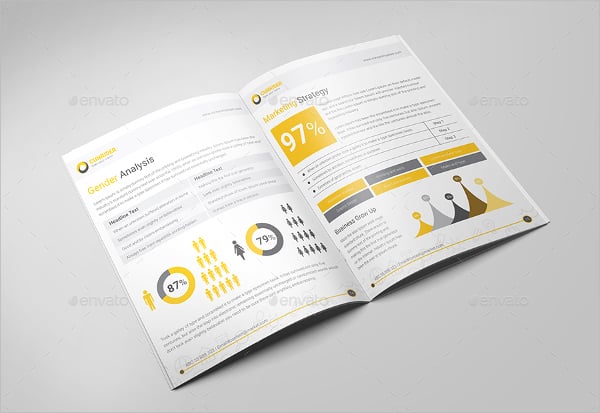 content marketing brochure sample template