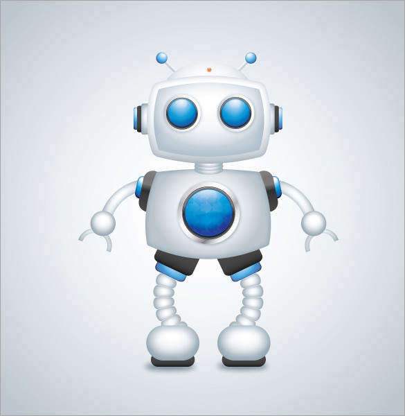 create a robot character in adobe illustrator